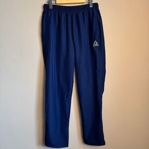 Reebok Speedwick Track Pants Navy Blue Athletic Joggers Womens Size S Activewear
